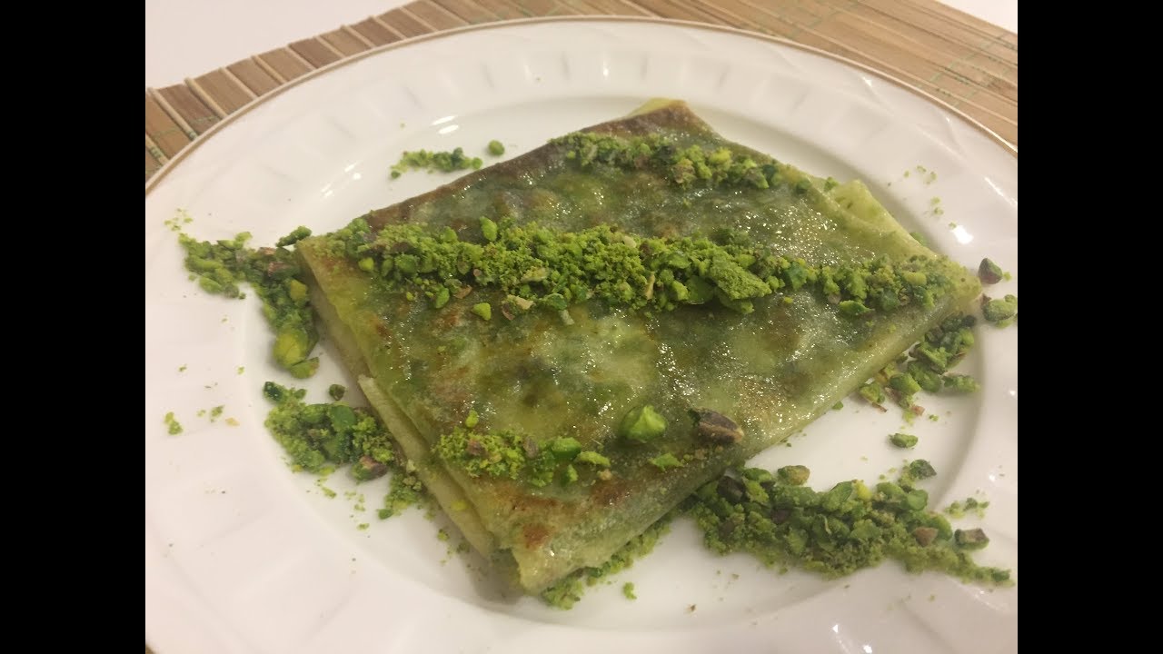 Glutensiz fıstıklı katmer tarifi/ Gluten free katmer recipe