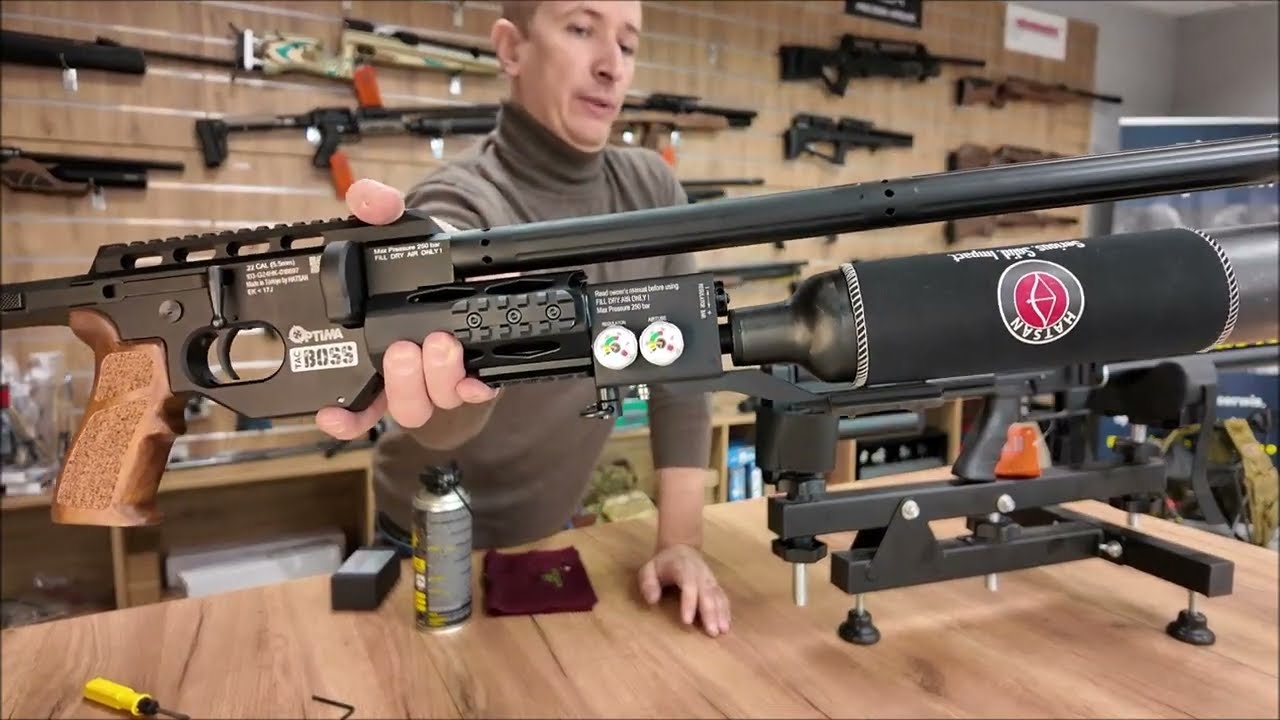 HATSAN SNIPER I TAC BOSS CZY MOŻNA ODKRĘCIĆ BUTLE POD CIŚNIENIEM ? JAK SPUŚCIĆ POWIETRZE ?