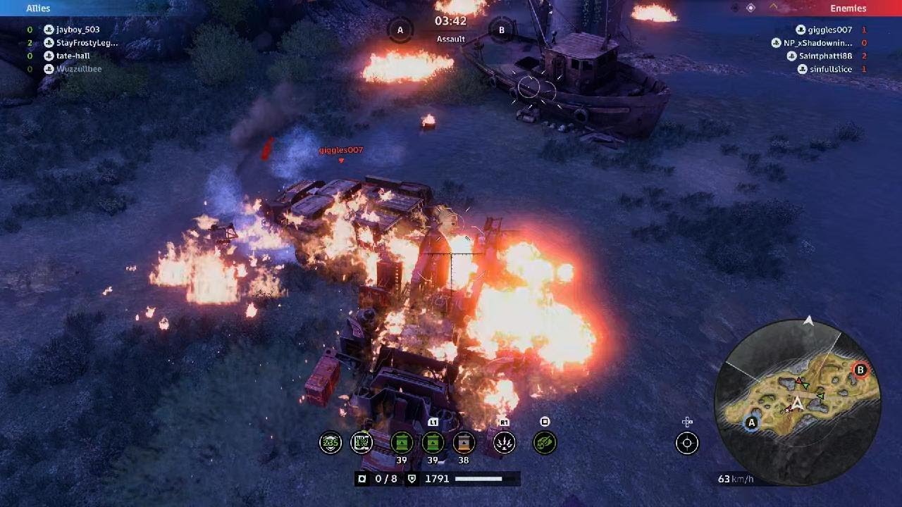 HAWK2 VS BIG Bad Clip Missed First Round. Gotta Watch That Bridge Drop.