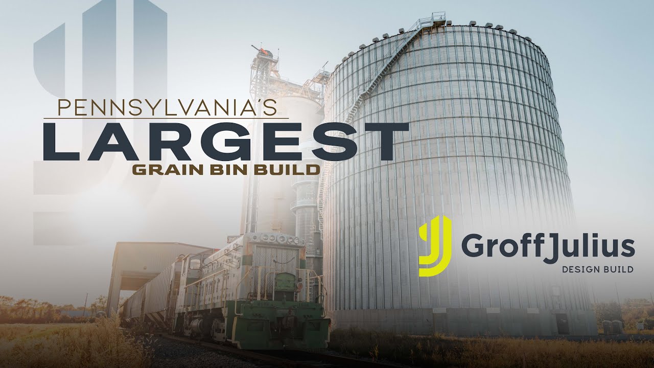 Pennsylvania's Largest Grain Bin Build | Groff Julius