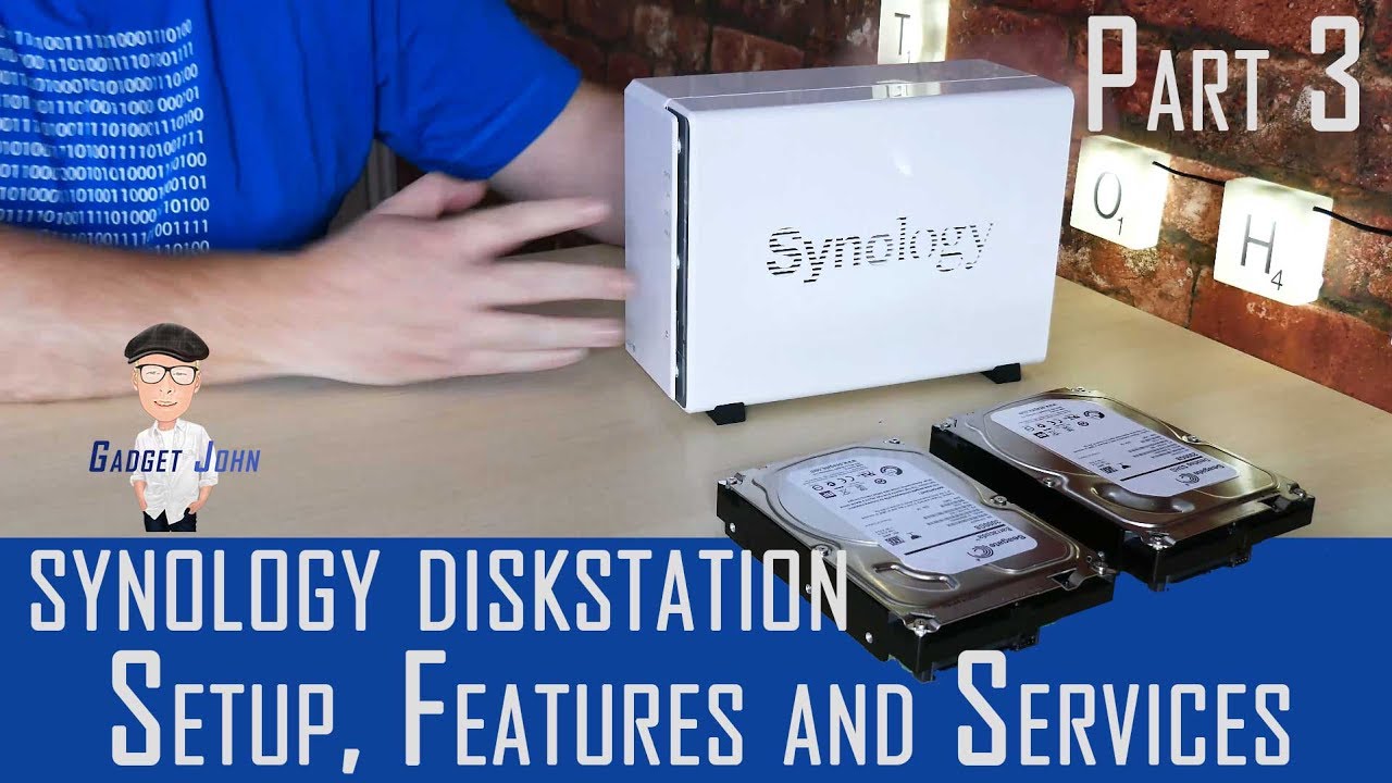 Synology DiskStation Software Setup and Features - Pt3