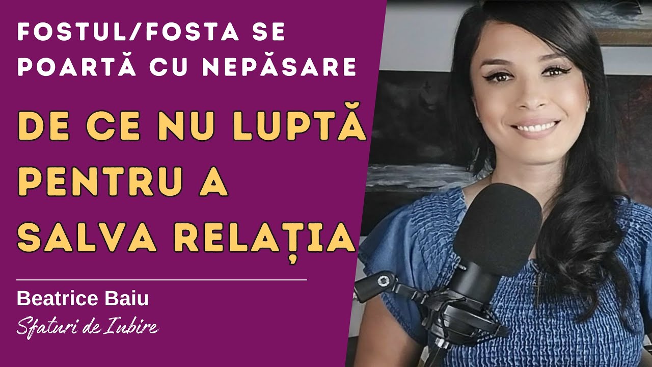 De ce nu luptă pentru a salva relația? | Fostul/fosta se poartă cu nepăsare după despărțire