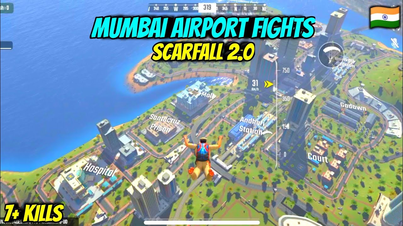 ScarFall 2.0 🇮🇳 MUMBAI GAMEPLAY ❤️ 7+ Kills ✌️ @ScarFall2.0 #scarfall2 #pubg