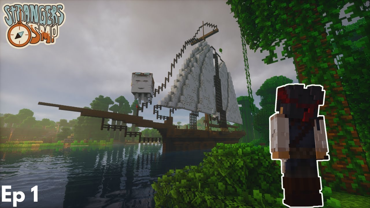 The Pirate Awakens | Day One Of The Strangers SMP | Ep. 1