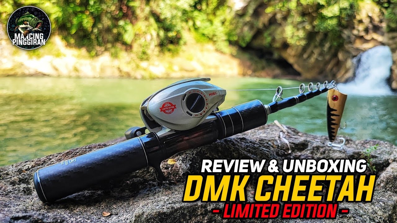 REEL DMK CHEETAH LIMITED EDITION TURUN HARGA !! CUKUP AYUN SEDIKIT LEMPARAN SUDAH LONGCAST