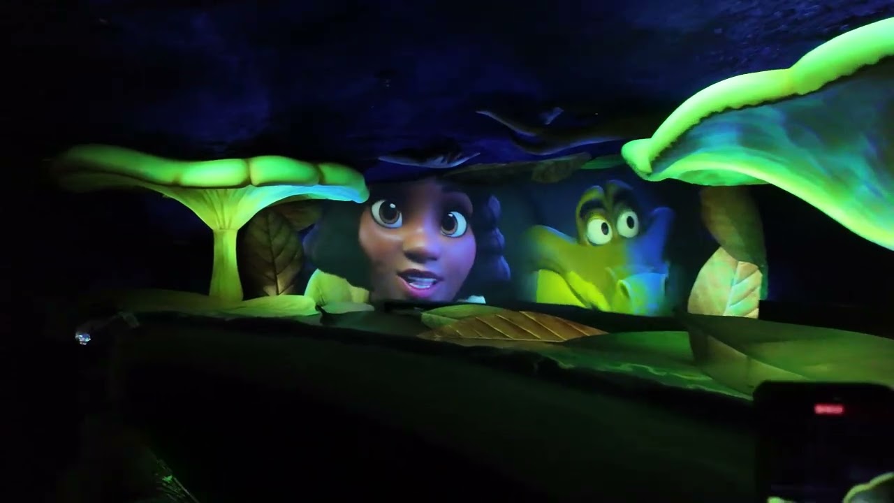 FIRST LOOK!! OPENING DAY POV RIDE through Tiana's Bayou Adventure