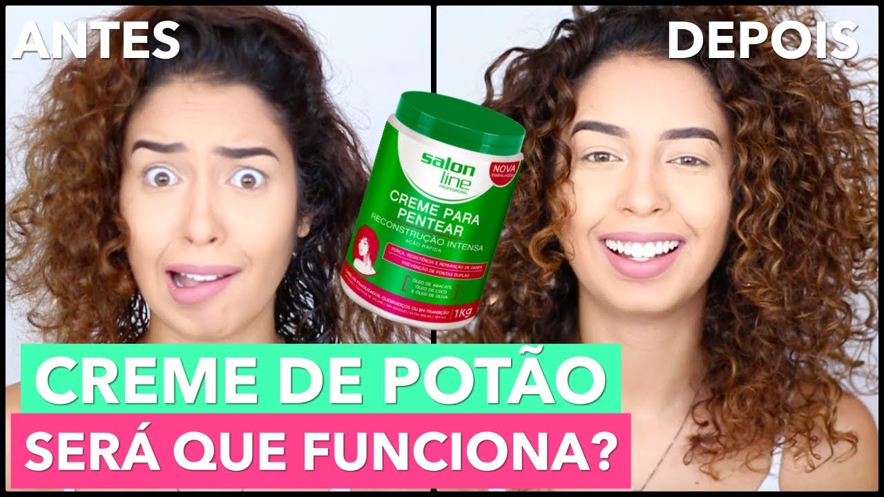 FINALIZAÇÃO COM CREME DE POTÃO?? SERÁ QUE FUNCIONA? - RESENHAS DA JU