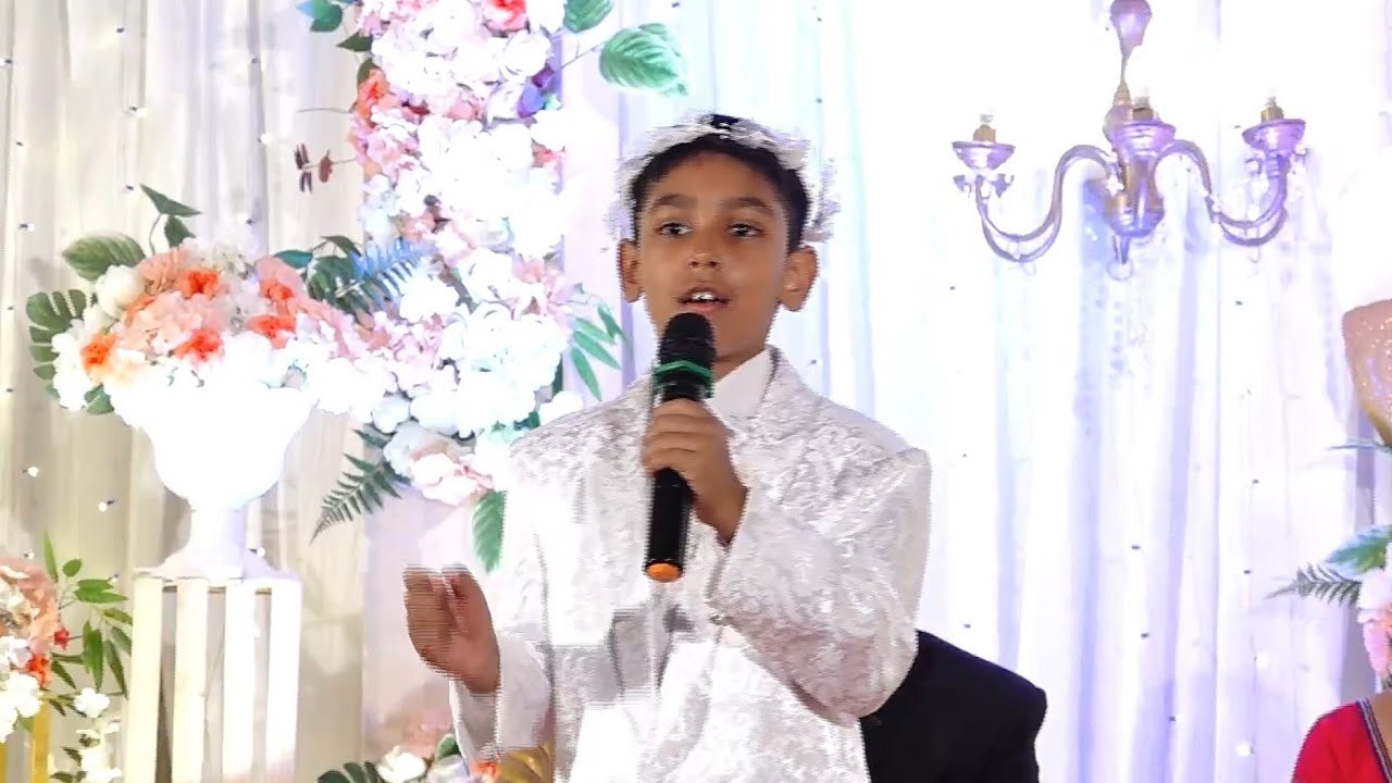 Kitlo sonthos konkani song by Ayush  on his holy communion