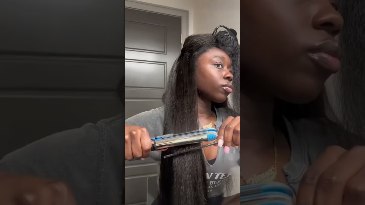 U part human hair wig upart human hair wig yaki straight    kinky straight u part wig upart wigs bla
