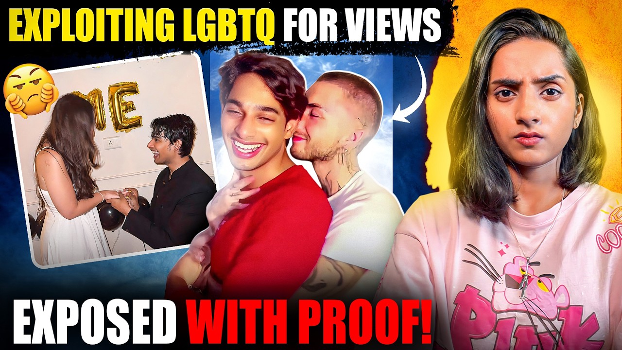 Being FAKE GAY to Gain Views?? The DARK Reality of Anish Bhagat 😳