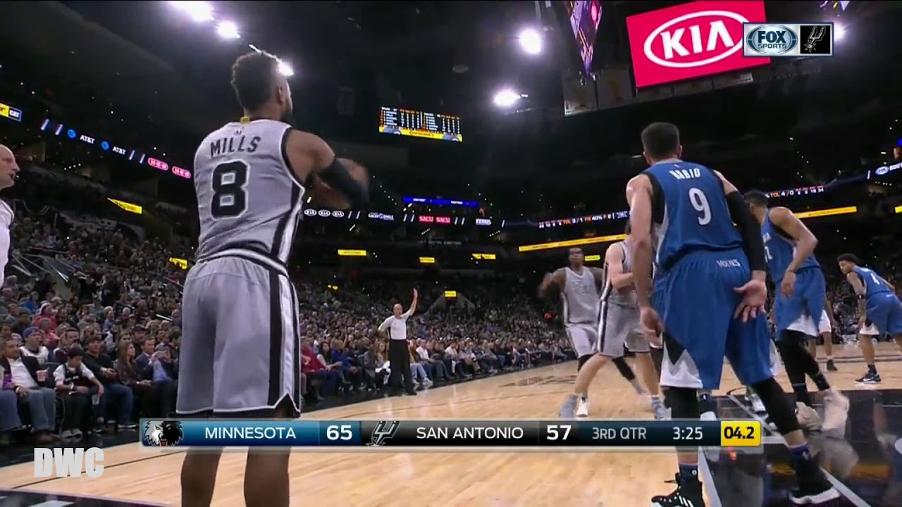 LaMarcus Aldridge vs Karl Anthony Towns Defensive Duel, March 3, 2017