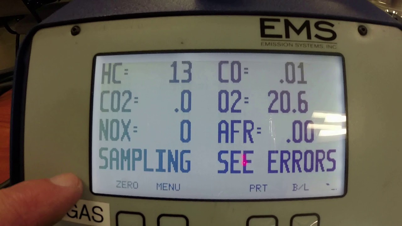 Using a 5 Gas Analyzer