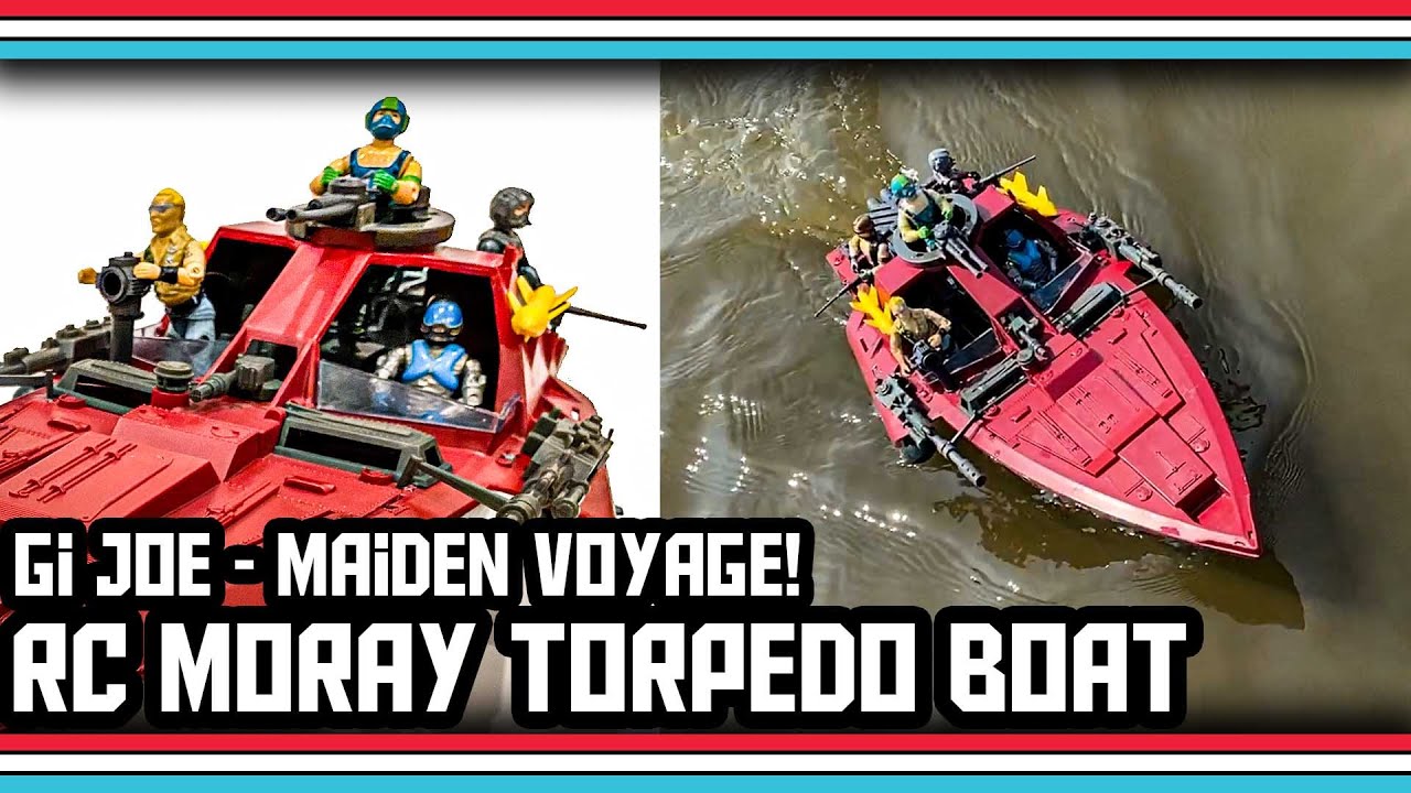 Gi Joe Radio Controlled Cobra Moray Torpedo Boat