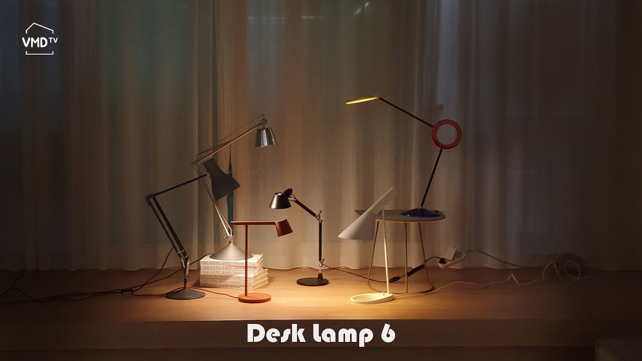 VMD가 추천하는 데스크램프 6 ✨️(앵글포이즈, 톨로메오, 아물레또, AJ테이블램프, 아키문테이블램프, 팁램프)