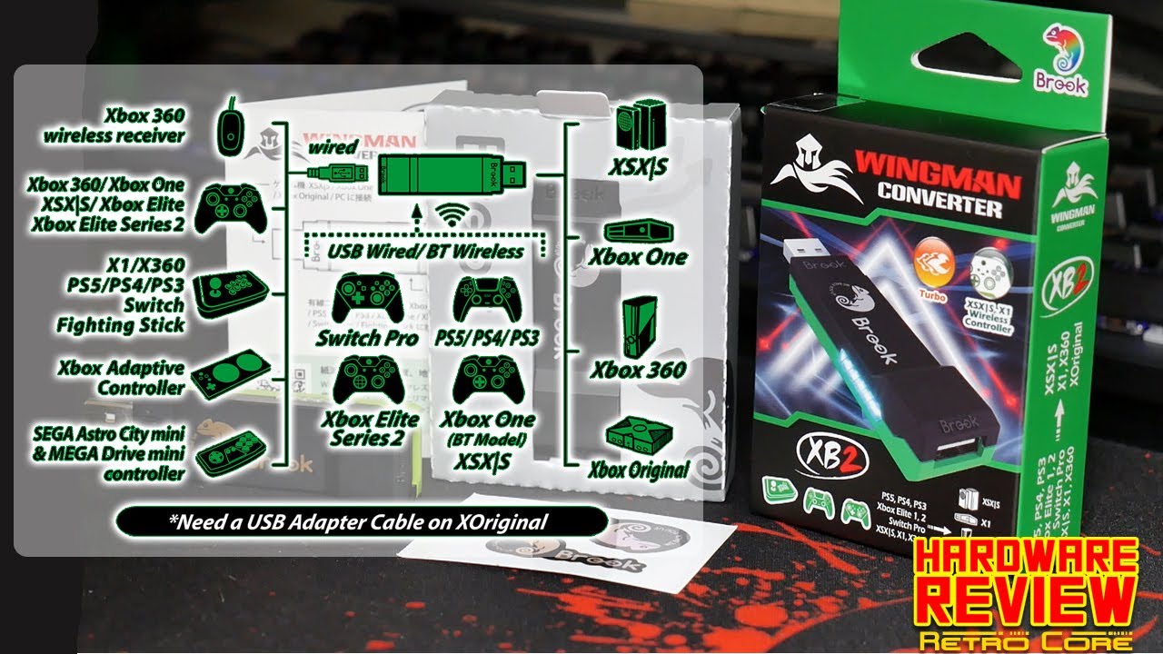 Brook Wingman XB2 - Over a hundred controllers for your Xbox Consoles