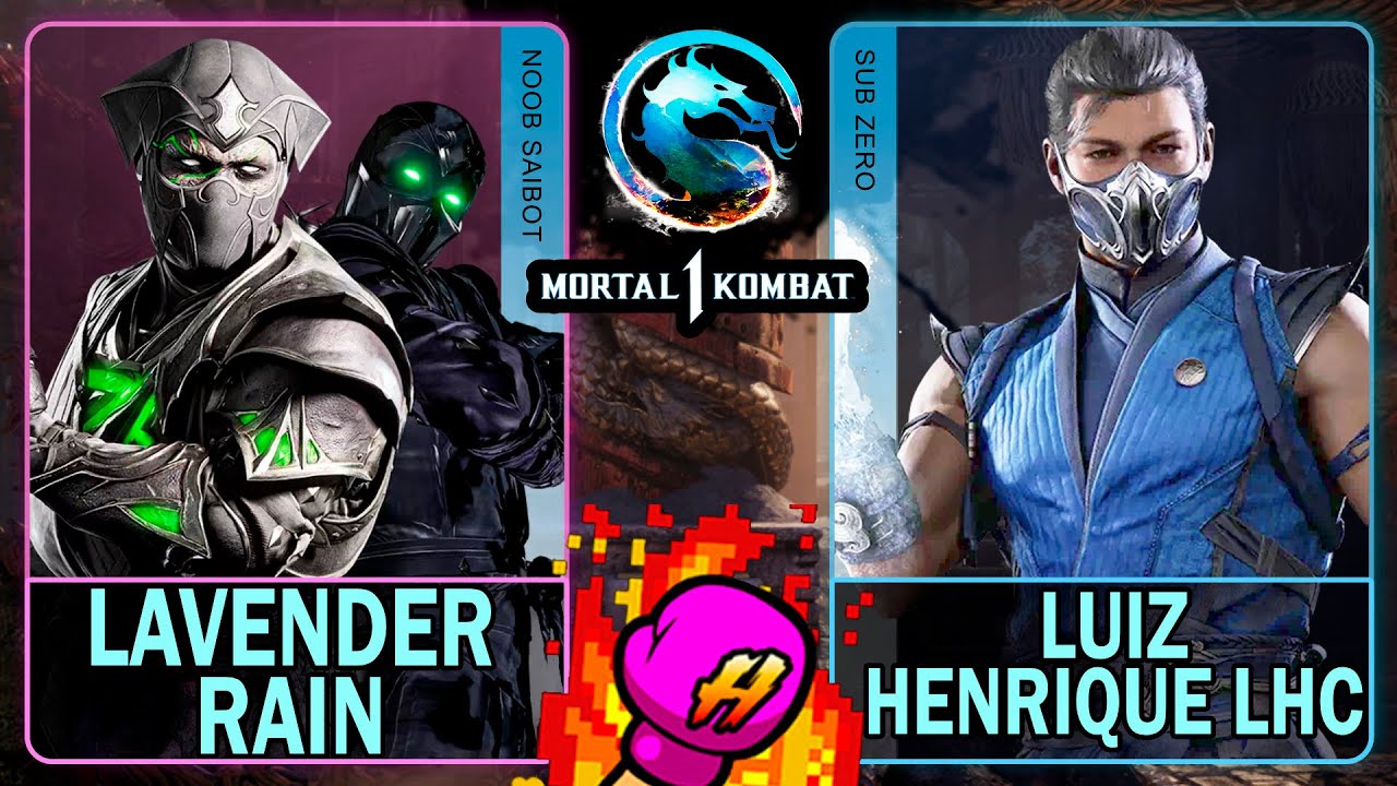 MK1 Lavender Rain (NOOB SAIBOT) VS Luiz Henrique LHC (SUB-ZERO)🥊Mortal Kombat 1🥊4K 60ᶠᵖˢ