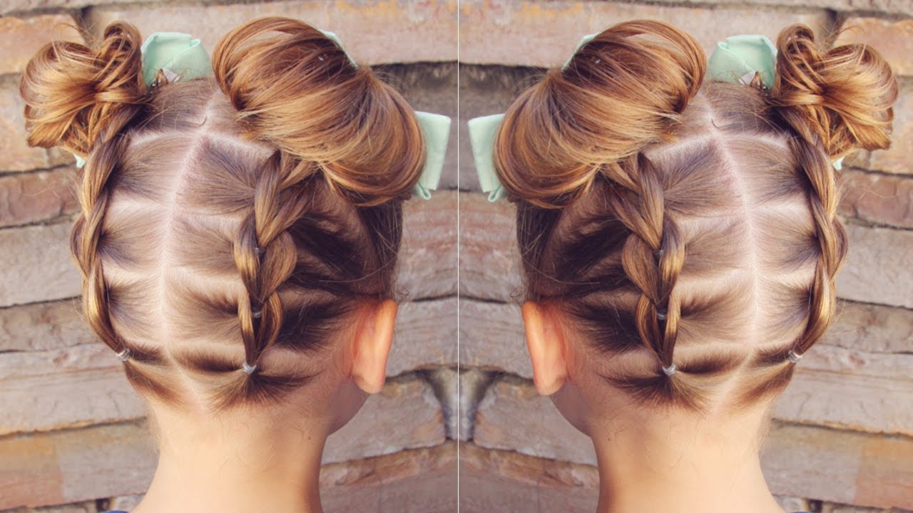 Upward Pull Through Braids | Toddler Hairstyle | Brown Haired Bliss