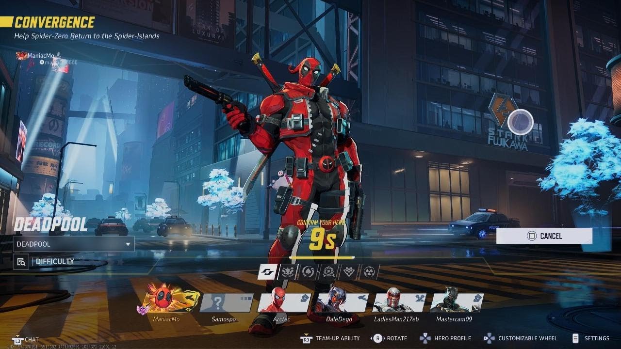 Marvel Rivals Champion Deadpool MVP