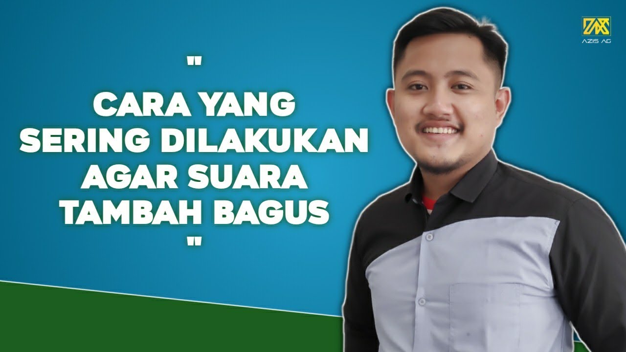 Cara-cara biar suara tambah bagus | Latihan di masjid kampung orang