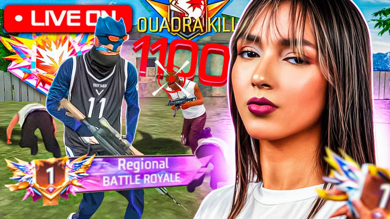VEM PEGAR DESAFIANTE COM A MELHOR! 🥰 FREE FIRE AO VIVO 💜MAGALI FF💜