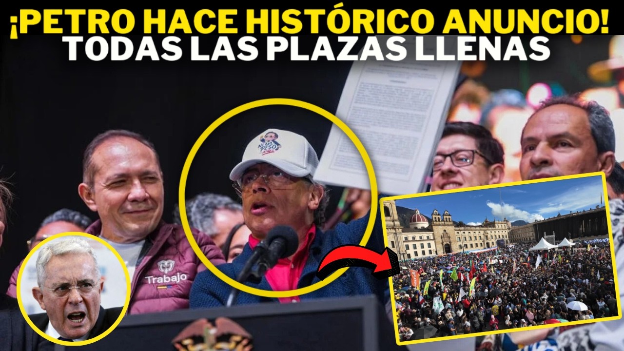 🔥 ¡PETRO NO SE AGUANTÓ LA JUGADOTA! Contundentes anuncios con TODAS LAS PLAZAS LLENAS
