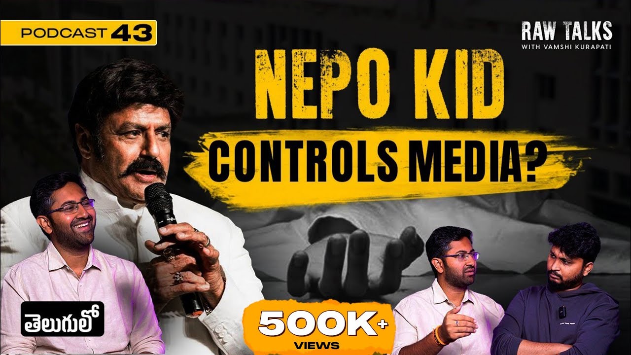 RawTalks Ft.Sribharat, GITAM University President - Politics, DrugHub, Nepotism|Telugu Podcast Ep-43