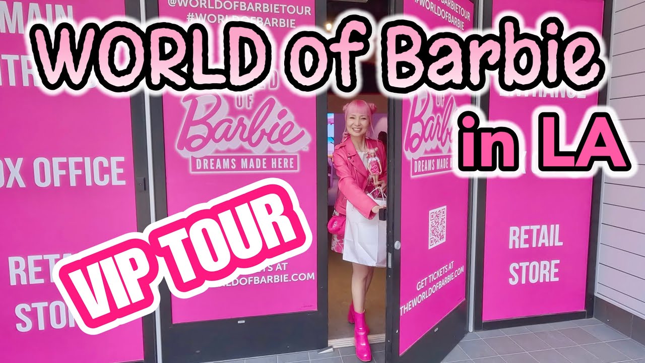 The World of Barbie Los Angeles Tour Review | Santa Monica Place
