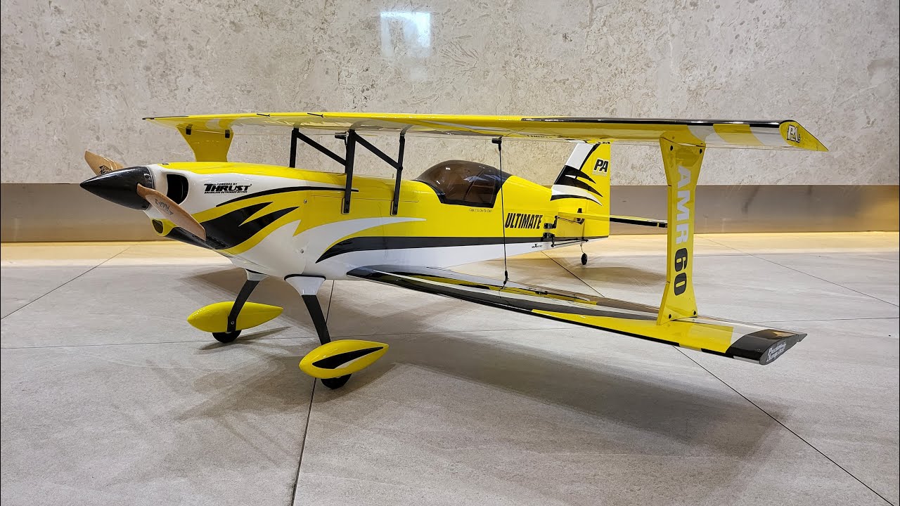 Precision Aerobatics Ultimate AMR 60 - Maiden Flight