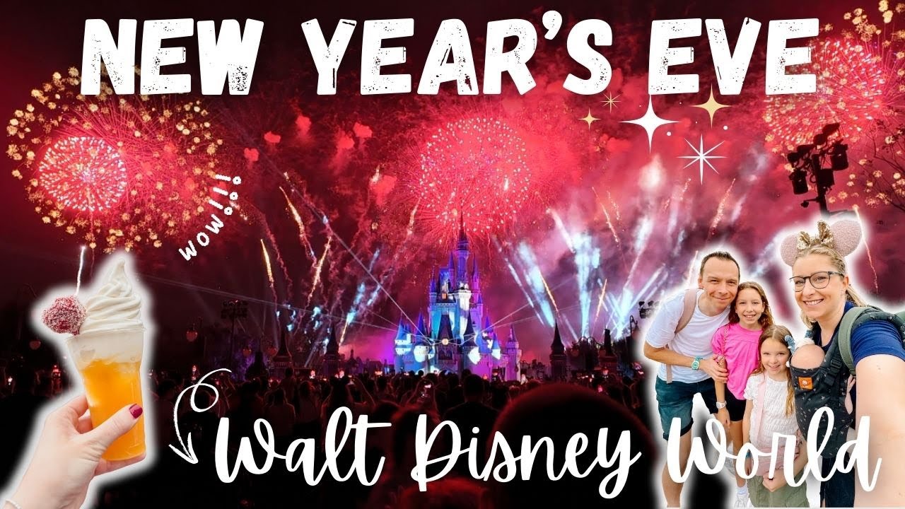 NEW YEAR'S EVE IN DISNEY WORLD 🎆✨ the most incredible fireworks, resort hopping + all-star tour 🎶