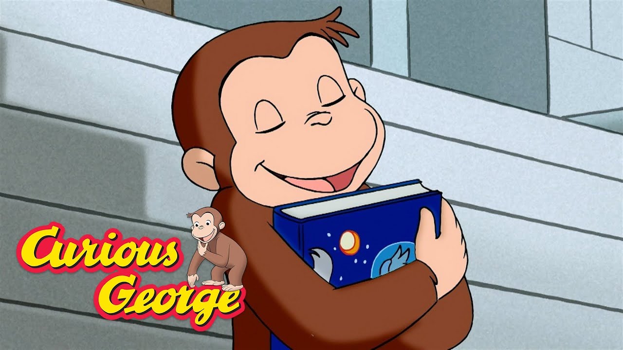 George Loves to Read 🐵 Curious George 🐵 Kids Cartoon 🐵 Kids Movies