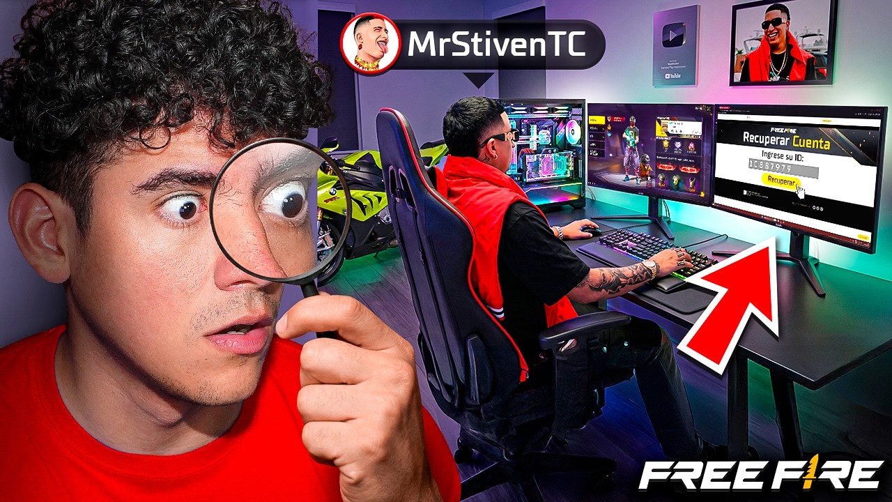 ESPÍE a MrStiven DESPUES de VENDER SU CUENTA DE FREE FIRE !! - TheDonato