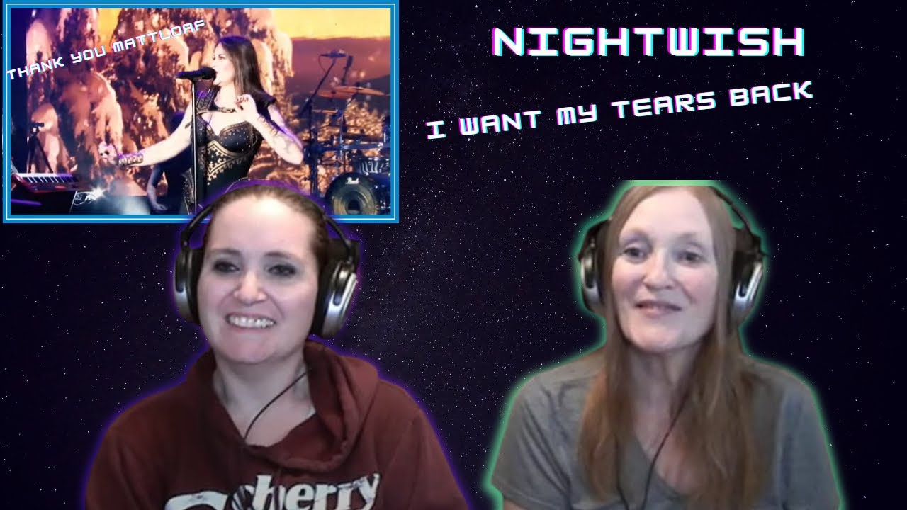 A Different Venue! | Reaction With My Mom | Nightwish | I Want My Tears Back