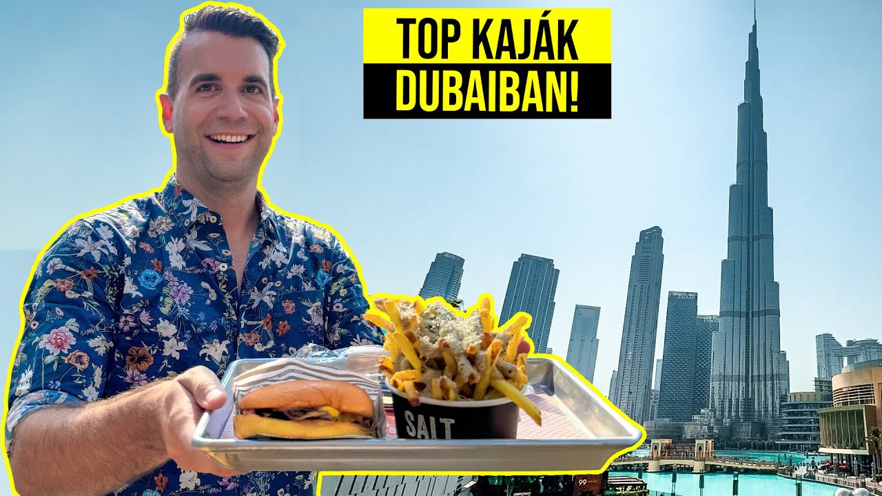 DUBAI utazás - ÉTELEK, amiket MEG KELL KÓSTOLNOD! (1. rész)