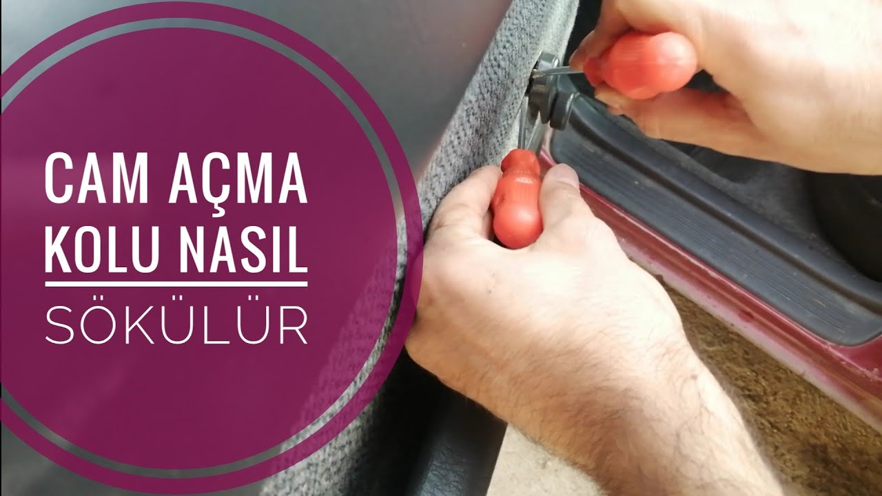 Cam Açma Kolu Nasıl Sökülür | Ae101 Corolla Efsane Kasa Toyota