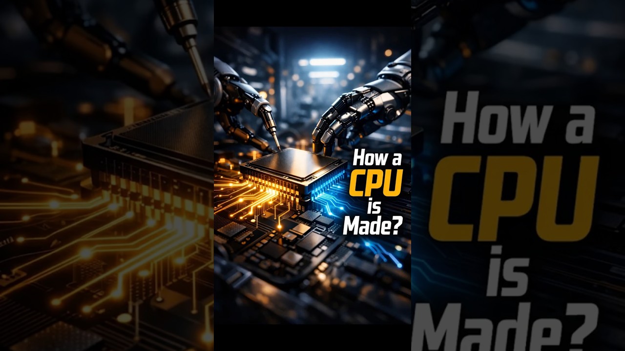 How a CPU Is Made? (From Sand to Chip)  