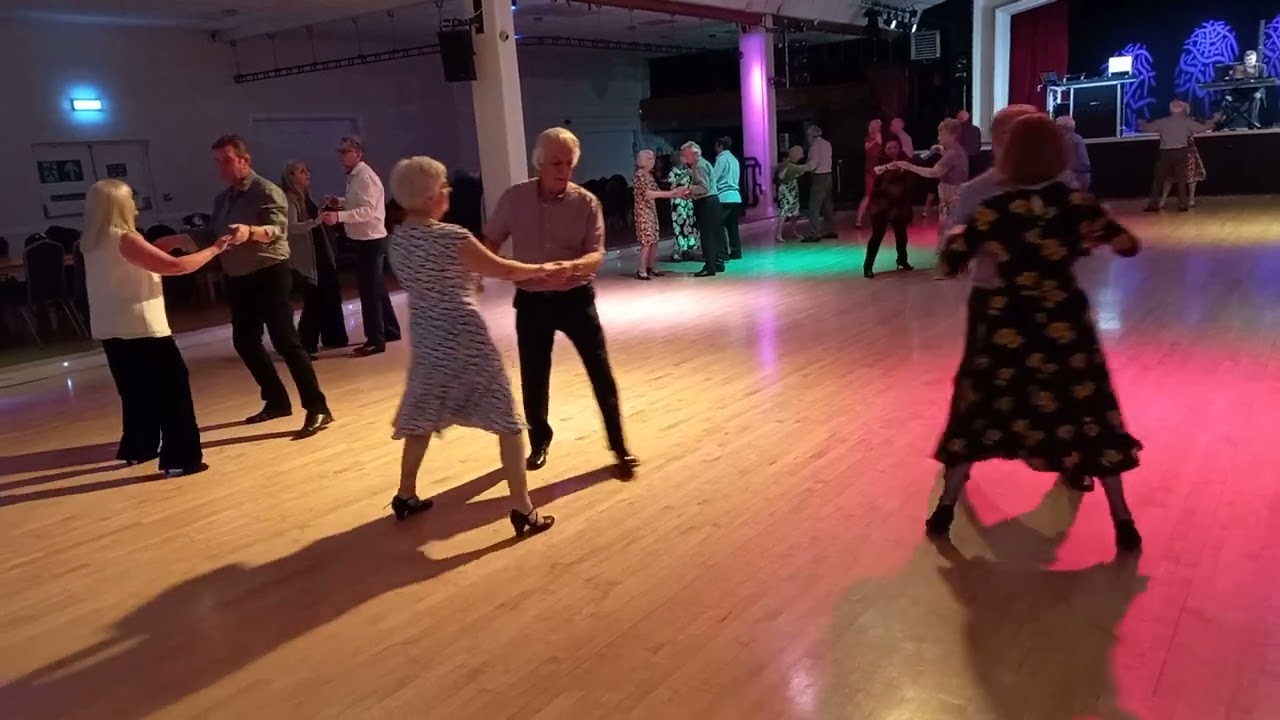 Robert Wemyss  plays for the Balmoral Blues dancers at Nantwich Civic Centre.