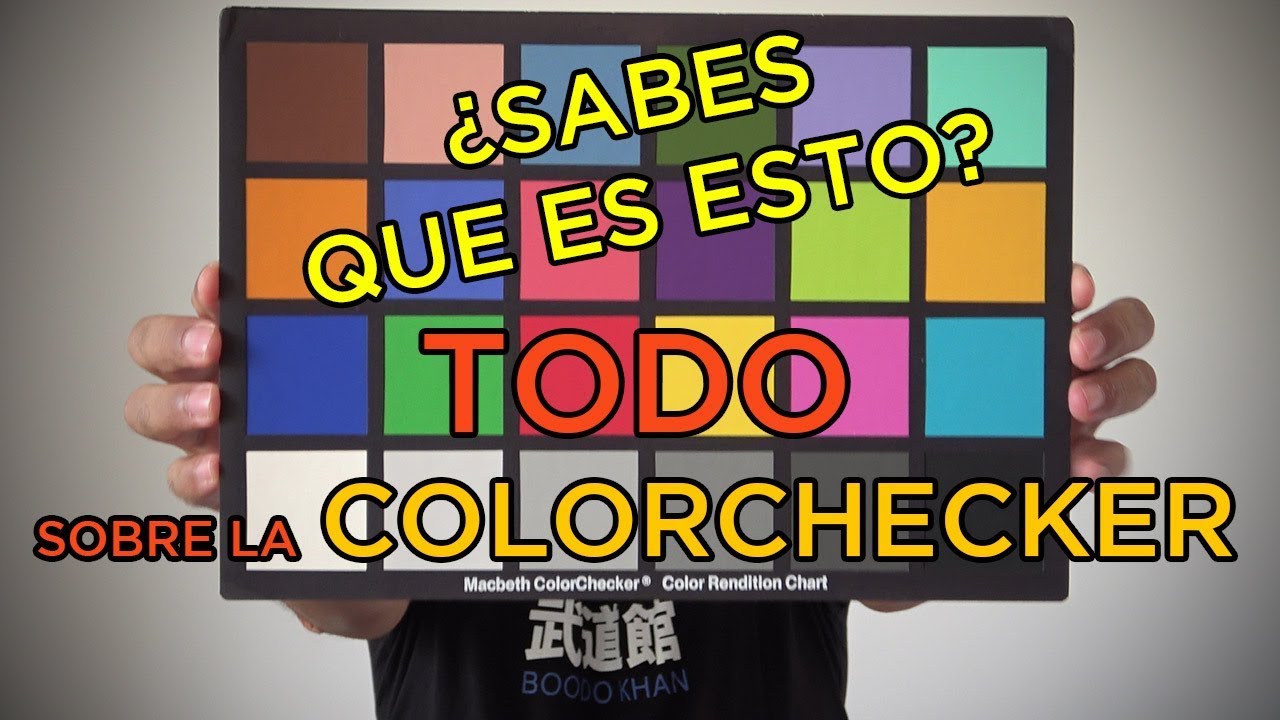 TODO sobre la carta ColorChecker (1a parte)