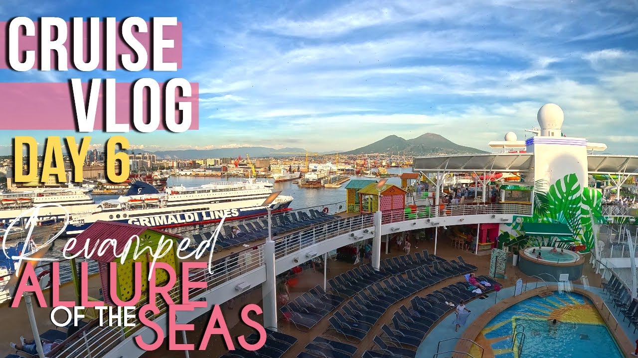 ВИДЕОБЛОГ О КРУИЗЕ: День 6 - Перекус на борту обновленного лайнера Allure of the Seas // Royal Ca...