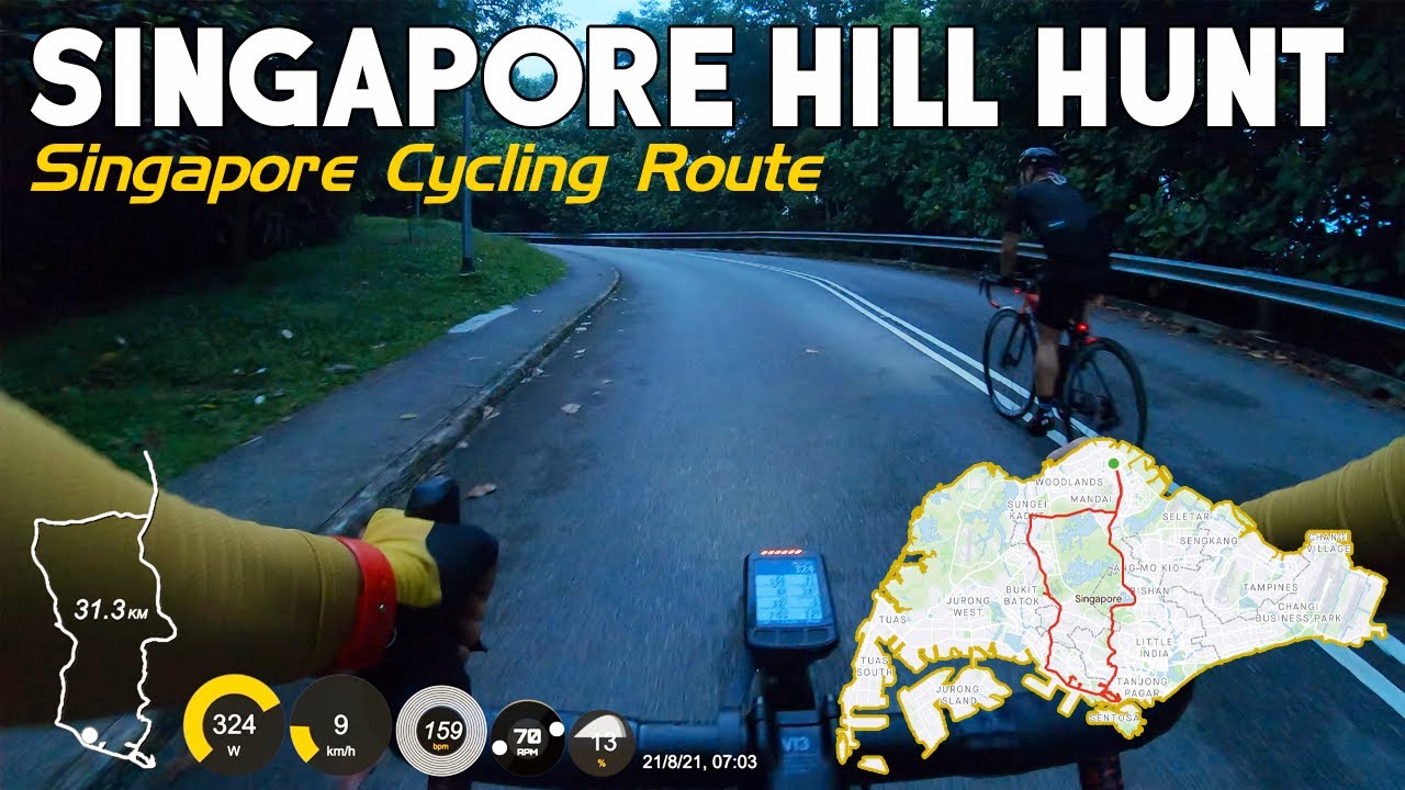 Hill Hunt - Singapore Cycling Route