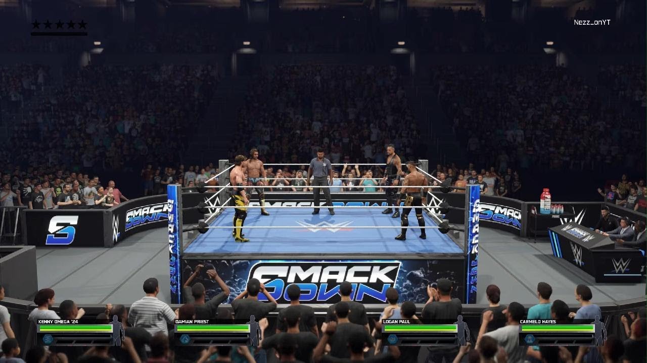 MITB qualifying 4 Way Match- Kenny Omega vs Damian Priest vs Logan Paul vs Carmelo Hayes