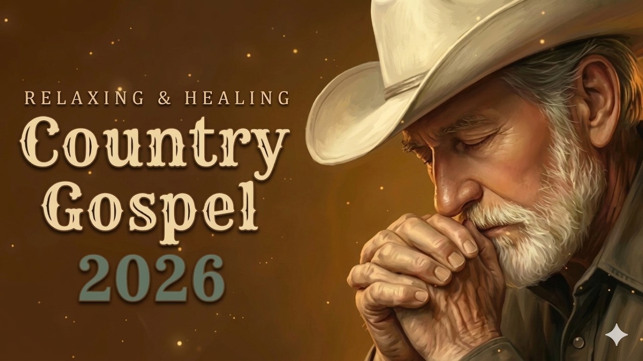 Traditional American Hymns With Lyrics | Country Gospel Music for Prayer in Hard Times