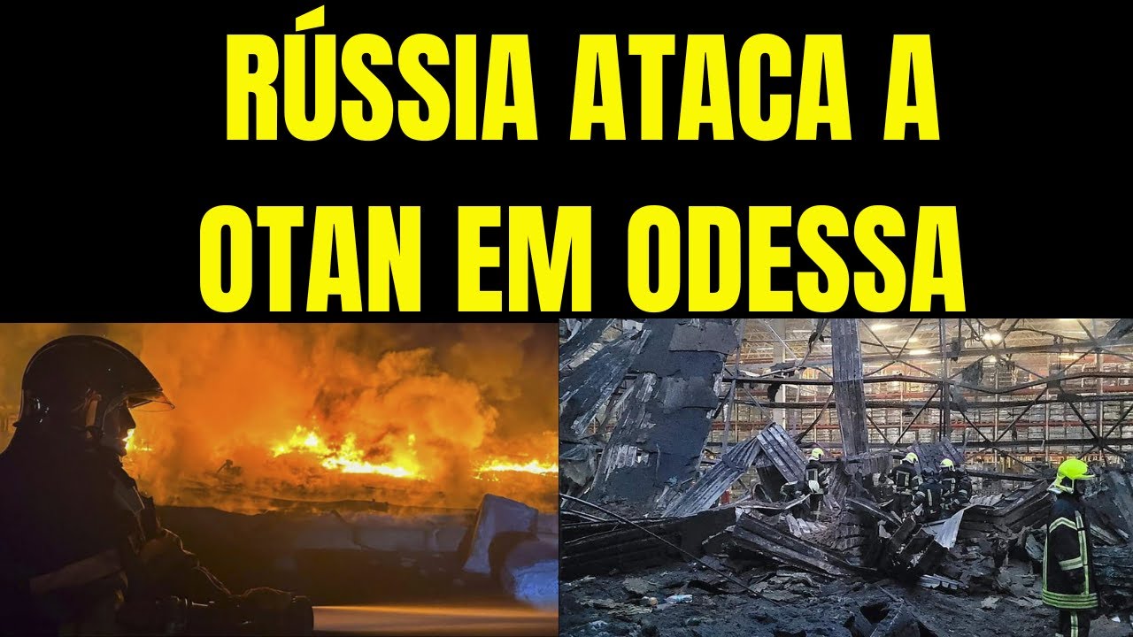 A RÚSSIA APERTA O INTERRUPTOR: ODESSA FICA CEGA E A OTAN PAGA O PREÇO