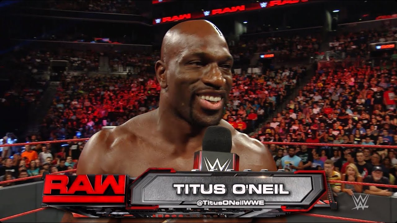 The Infamous Titus O'Neil Promo | WWE Raw (August 22, 2016)