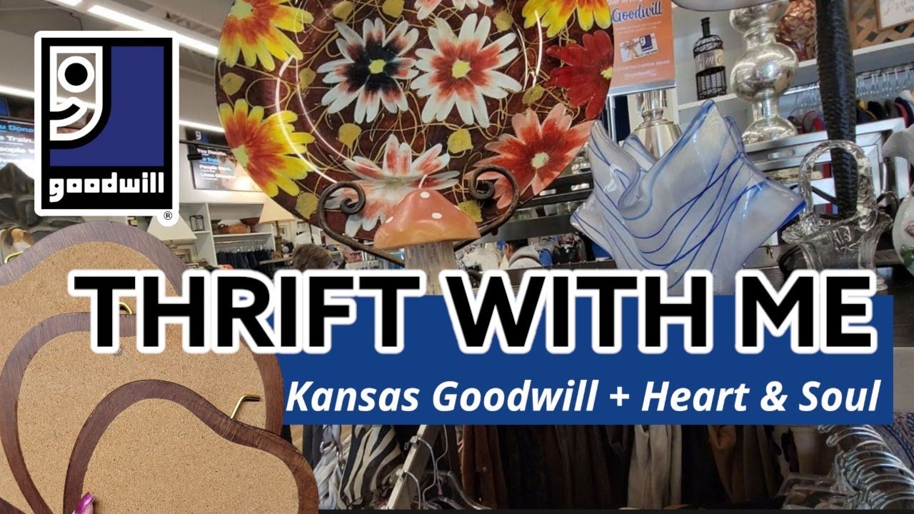 Экономьте вместе со мной! 2 магазина Goodwill в Канзасе + Heart & Soul! Находки из секонд-хенда! ...