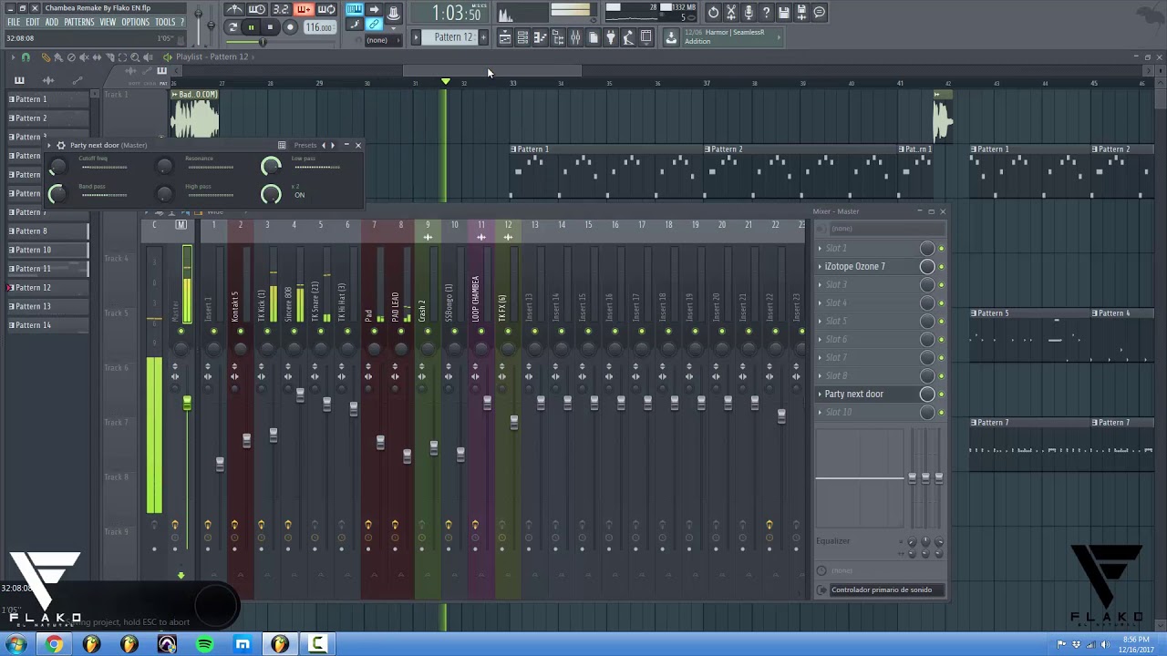 Bad Bunny - Chambea Instrumental Remake by Flako El Natural)