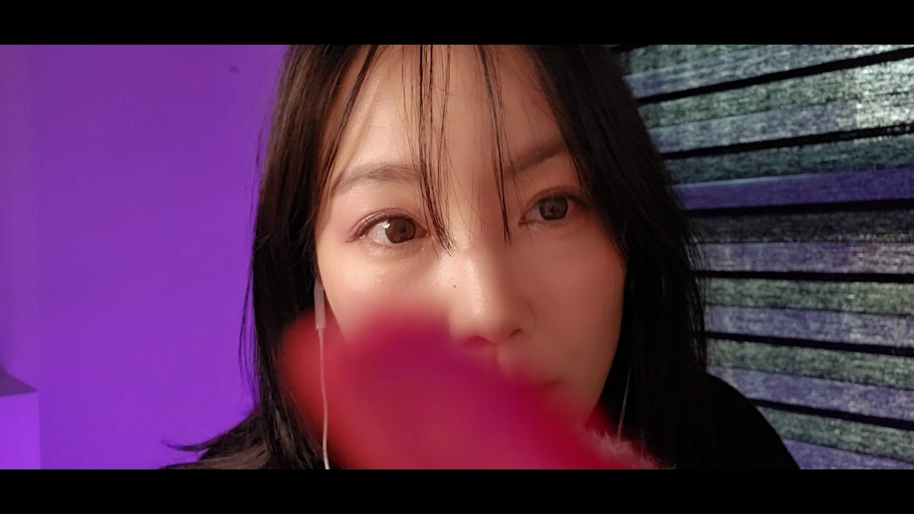 ASMR 촉촉한 입소리 메이크업 Mouth sound make-up
