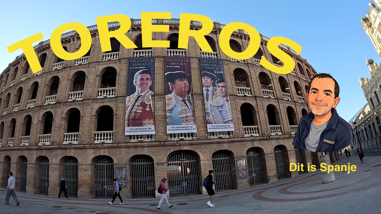 Stierenvechters, het stadion in Valencia en bezoek aan Estacion Nord.