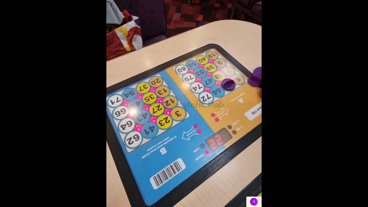 Bingo Session 53 Stuck in the Tree. Uk bingo| MsScratch&Dab
