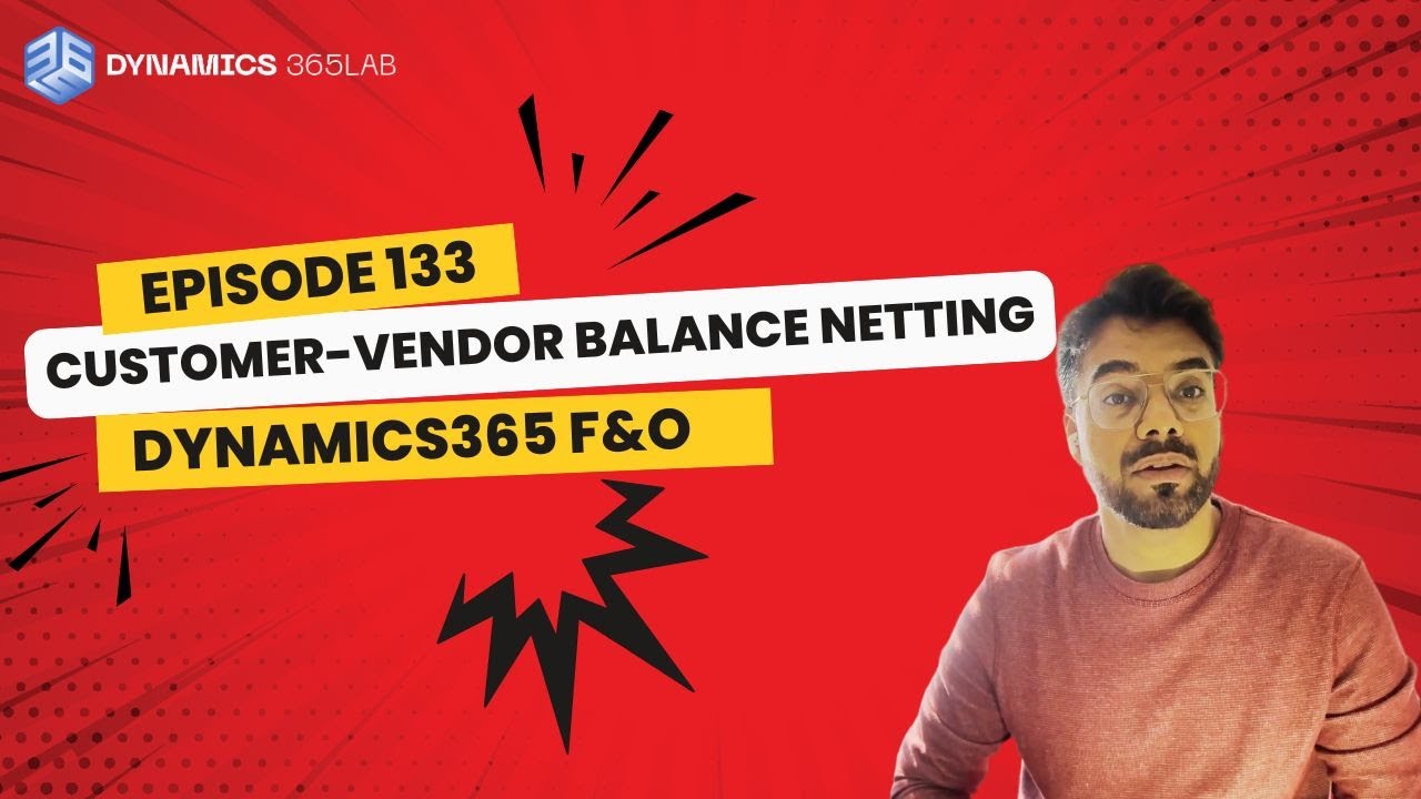 Взаимозачет баланса между клиентами и поставщиками в Dynamics 365 | Эпизод 133