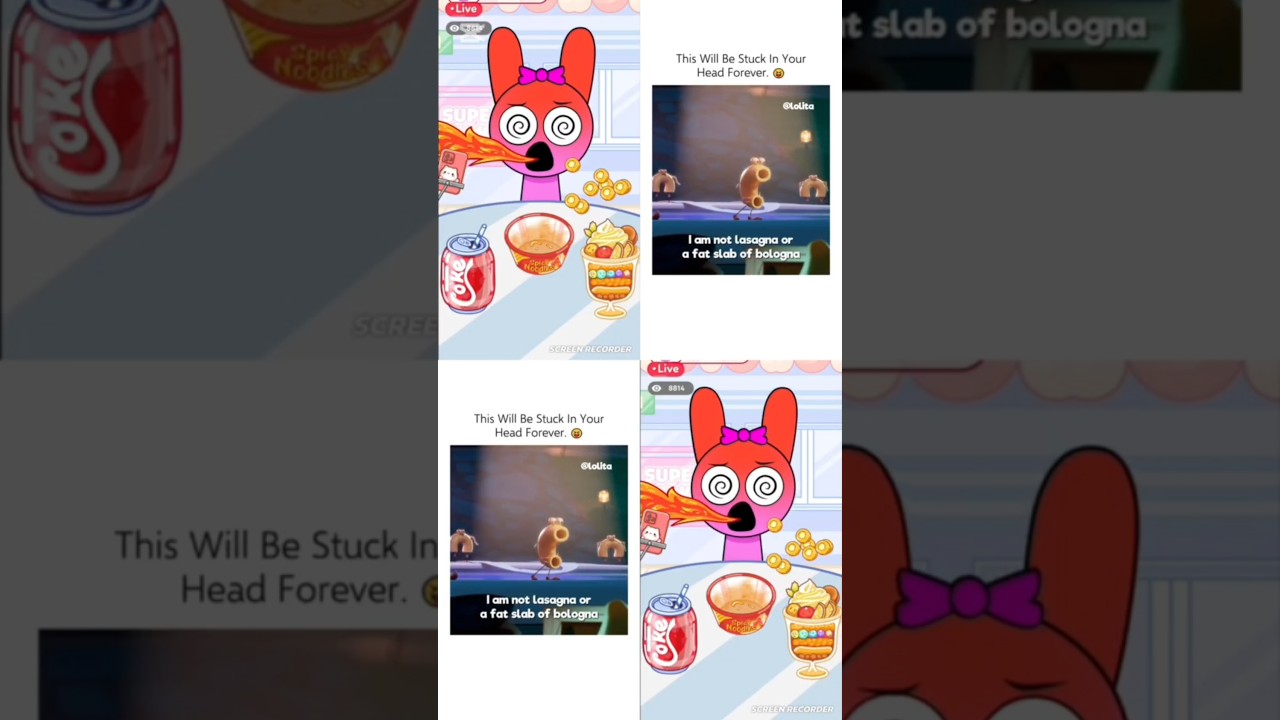 SPRUNKI PINKI FUNNY MOMENTS MIX FUN 